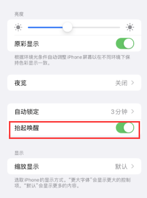 渭源苹果授权维修站分享iPhone轻点无法唤醒怎么办