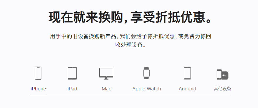 渭源苹果手机维修分享iPhone以旧换新的去处 